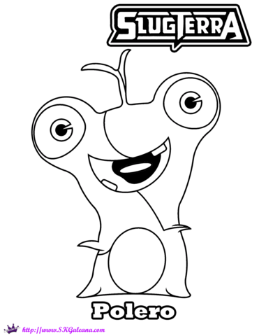 Polero Slug coloring page | Free Printable Coloring Pages