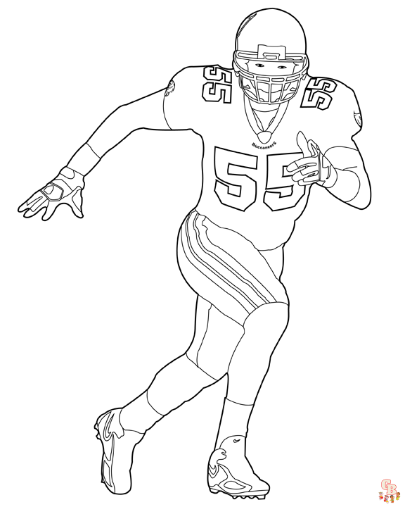 Enjoy Coloring NFL Pages with GBcoloring - Free Printable and Easy!