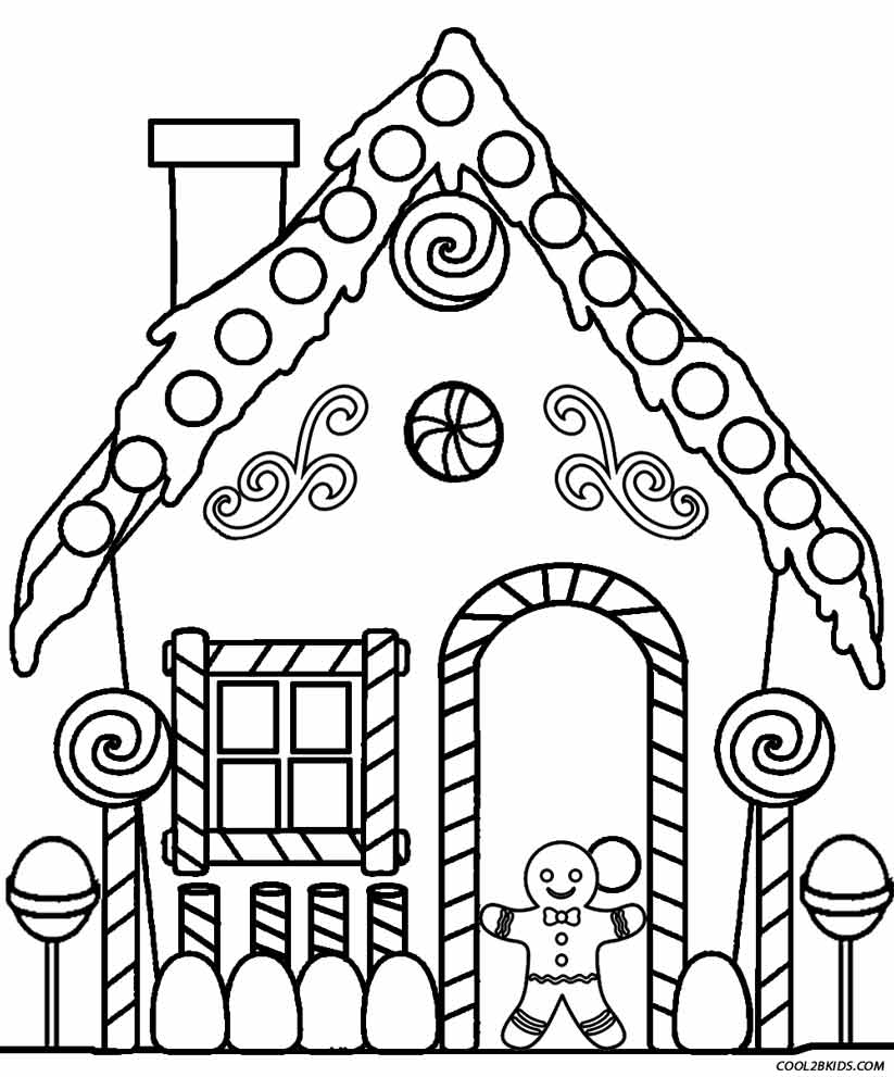 House Coloring Pages Free Printable - Coloring Page