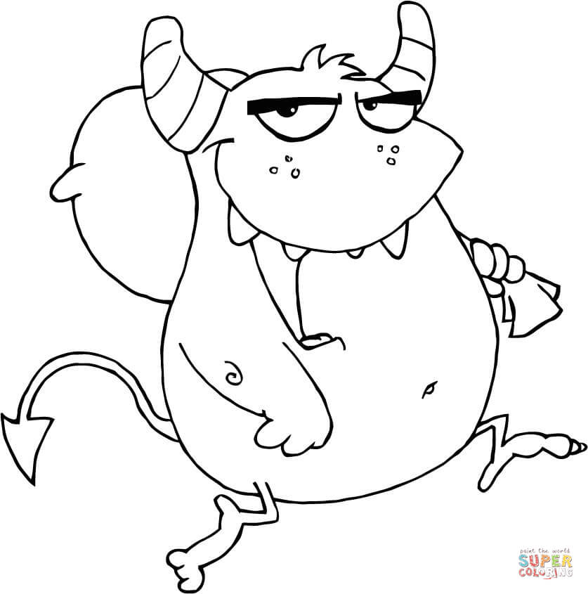 Demons & Devils coloring pages | Free Coloring Pages