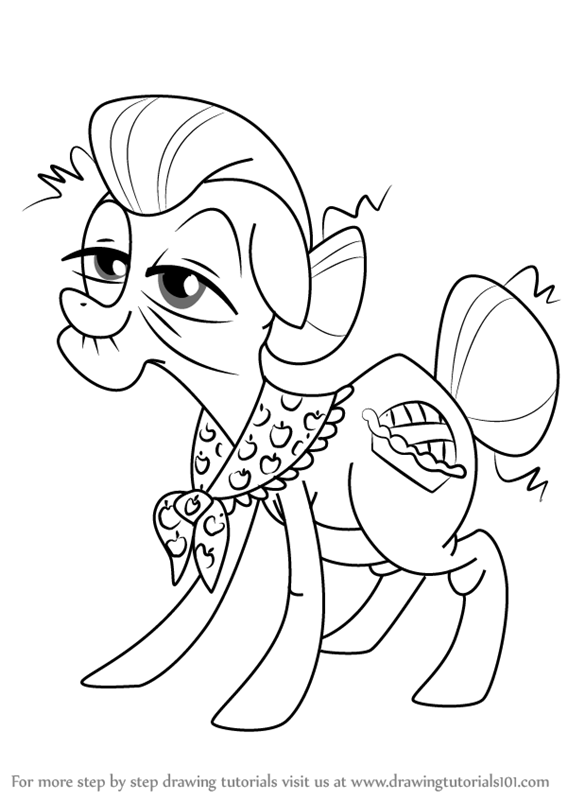 My Little Pony Granny Smith Coloring Pages