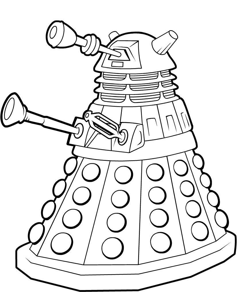 Doctor Who Coloring Pages - Best Coloring Pages For Kids
