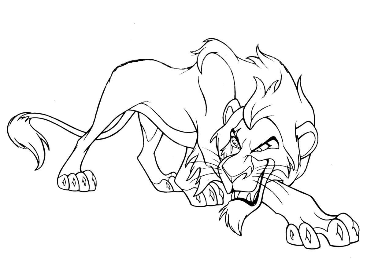 The Lion King Coloring Pages. 50 Images Free Printable