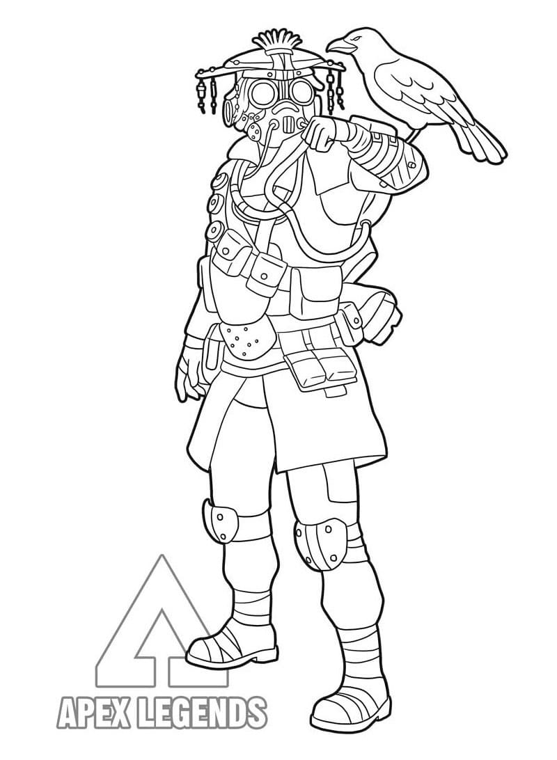 Apex Legends Coloring Pages | 100 Pictures Free Printable