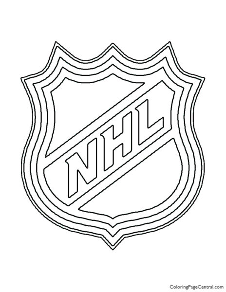 NHL - Anaheim Ducks Logo Coloring Page ...