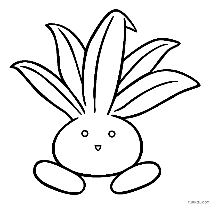 10 Fun Pokémon Coloring Pages Featuring the Charming Oddish