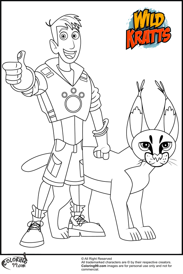 Wild Kratts Coloring Pages Printable ...