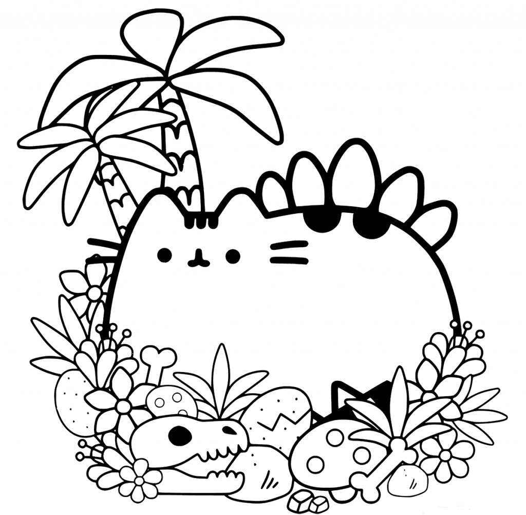 Pusheen Coloring Pages – Printable ...