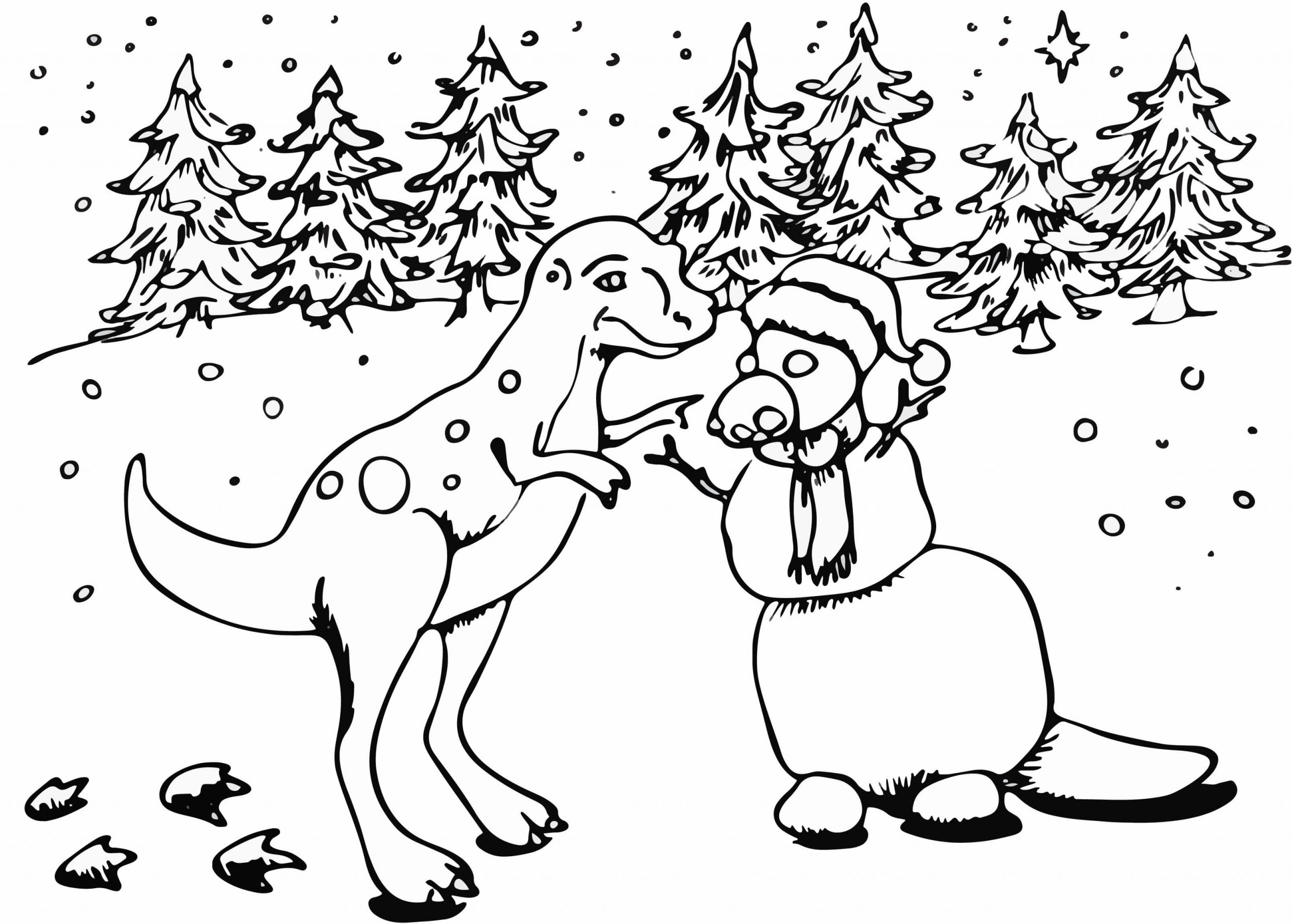 Drawing Dinosaur in Christmas coloring ...