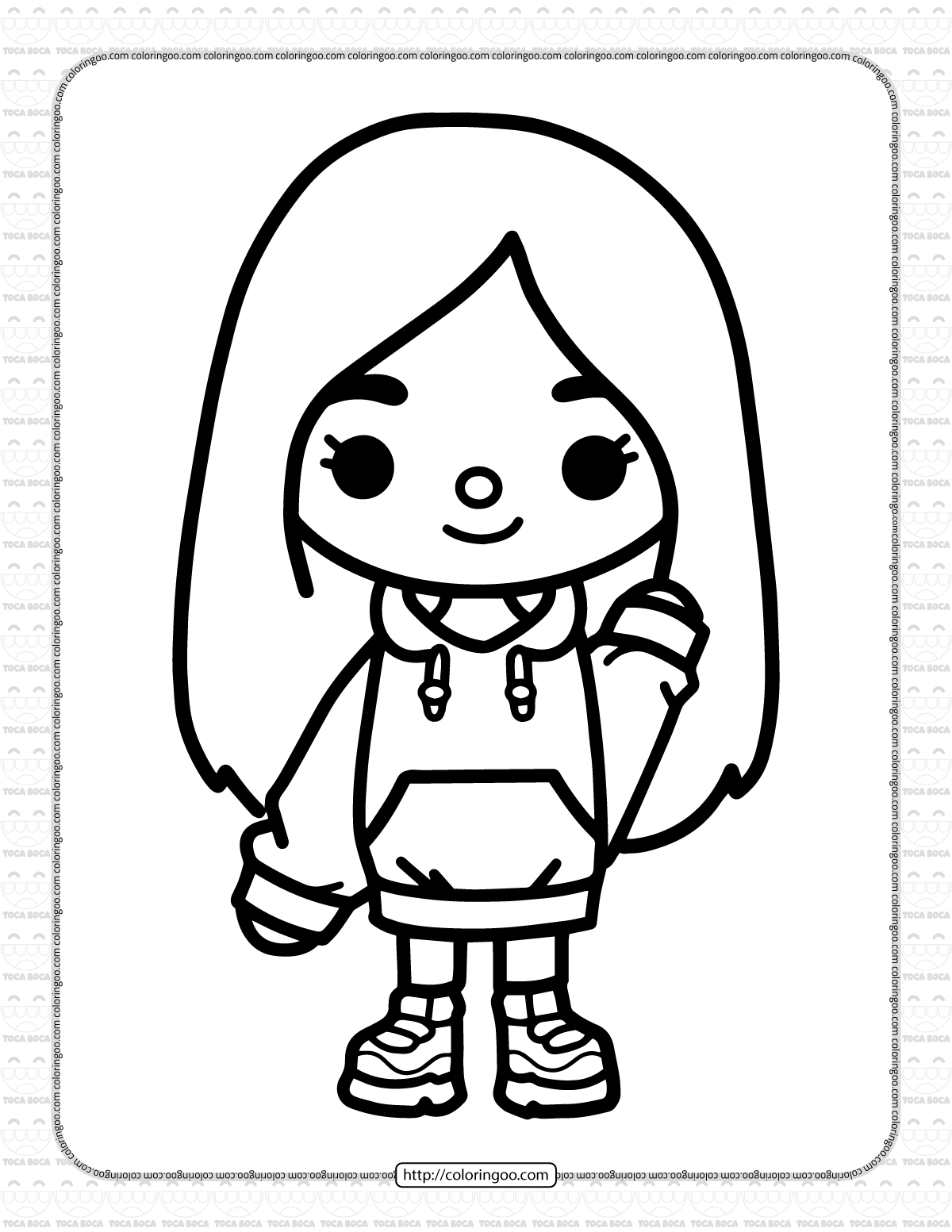 Toca Life Coloring Pages 6 | Coloring ...