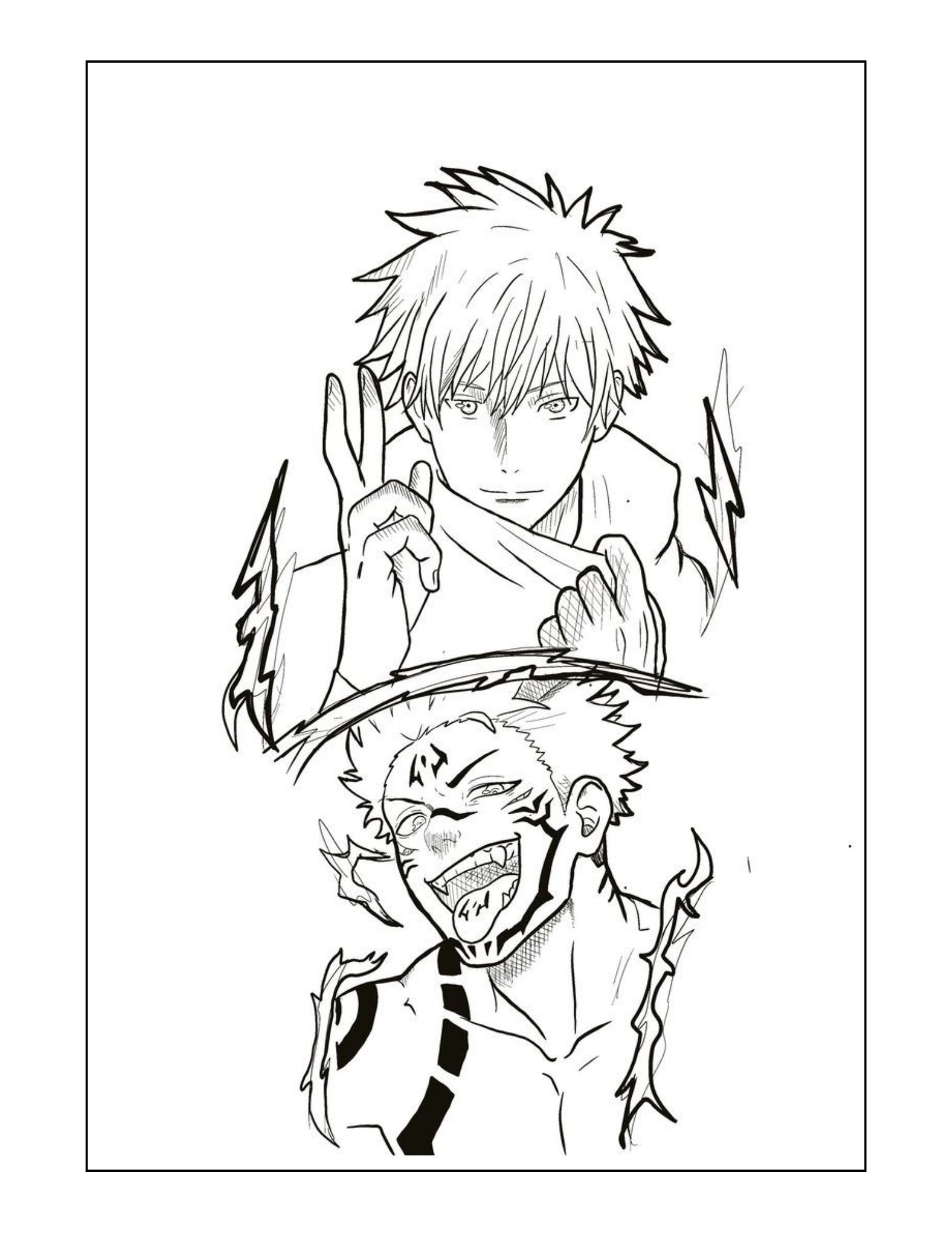 Jujutsu Kaisen COLORING BOOK by ...