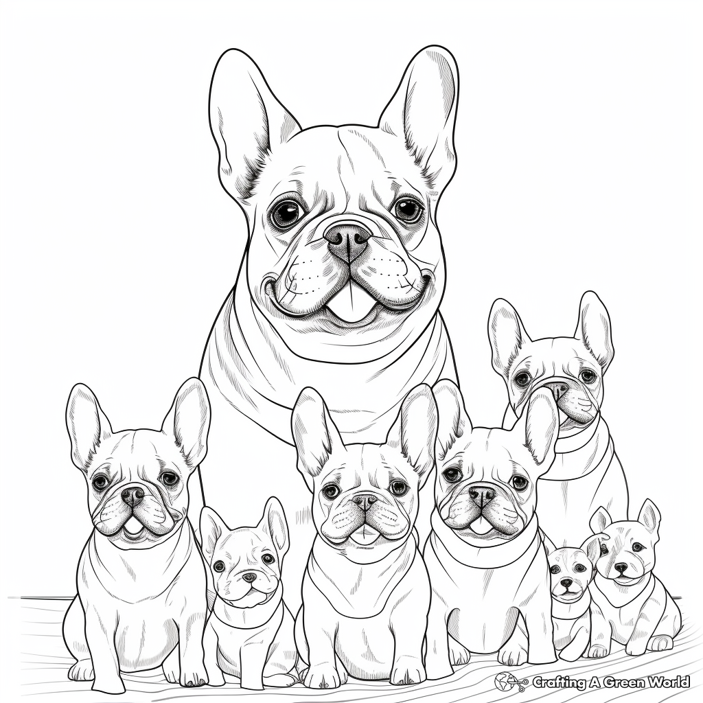 French Bulldog Printable Coloring Pages ...