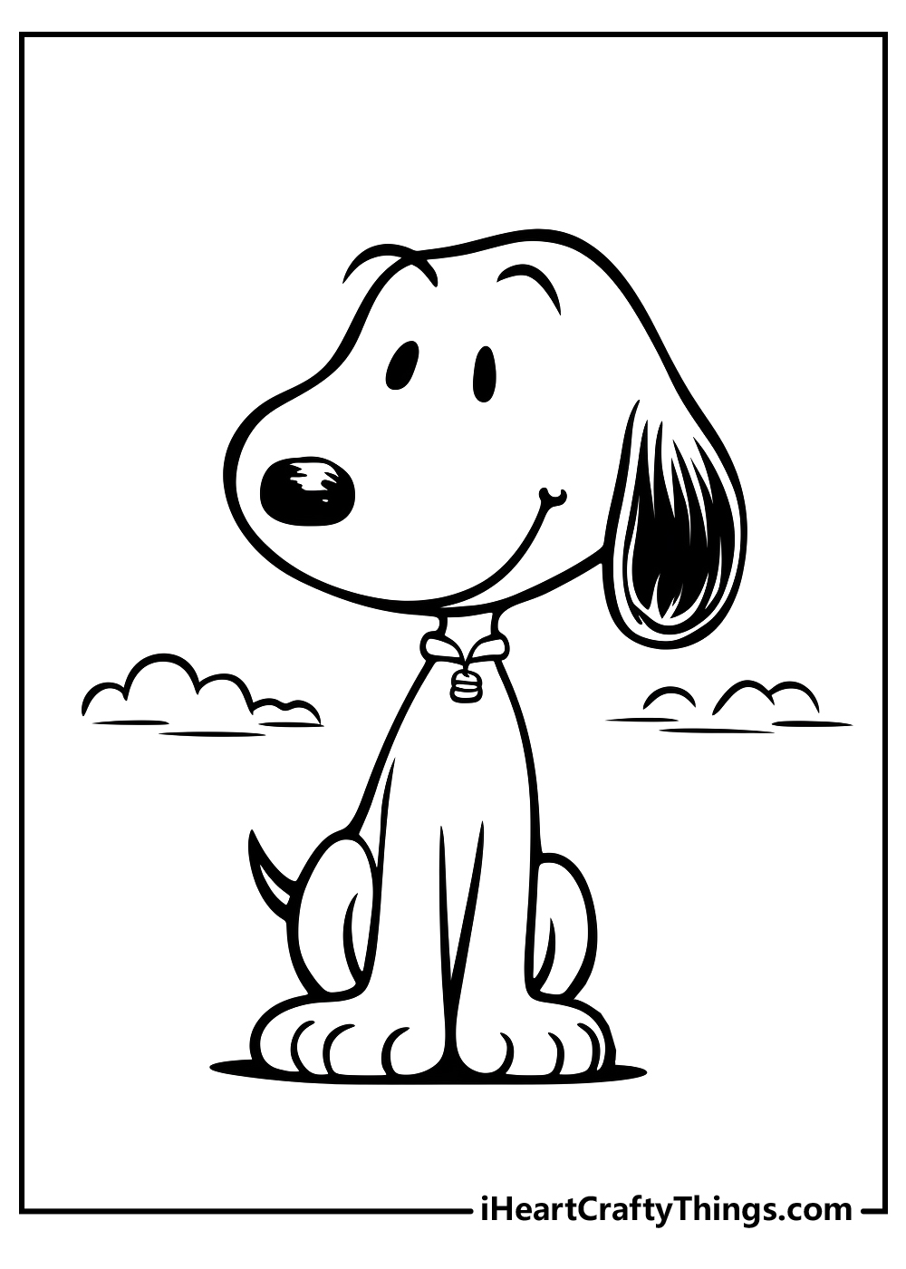 Snoopy Coloring Pages (100% Free ...