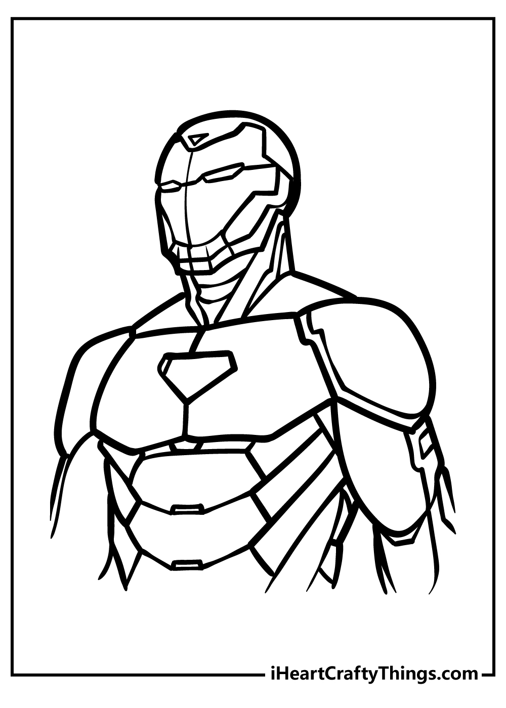 Iron Man Coloring Pages (100% Free ...