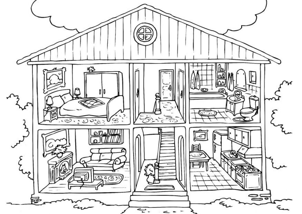 Little House On The Prairie Coloring Pages for Existing Household ...