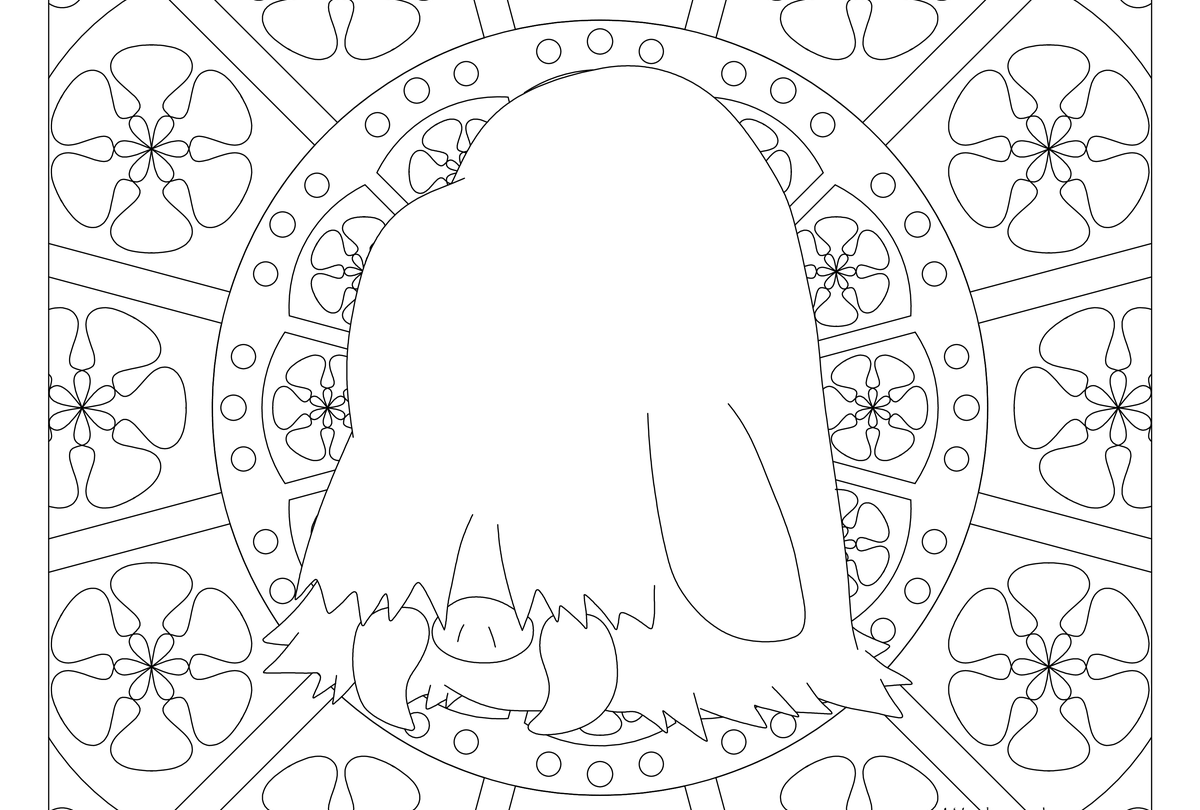 Piloswine Pokemon PNG HD | PNG Mart