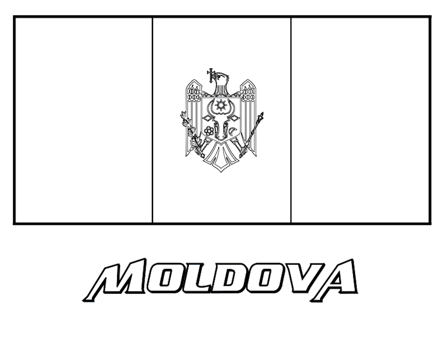Turkey flag for coloring Moldova flag national flags and free printable  international maps | Katti.holliefindlaymusic.com