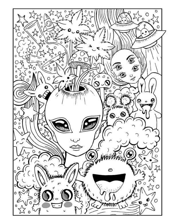Stoner Coloring Pages - Free Printable Coloring Pages for Kids