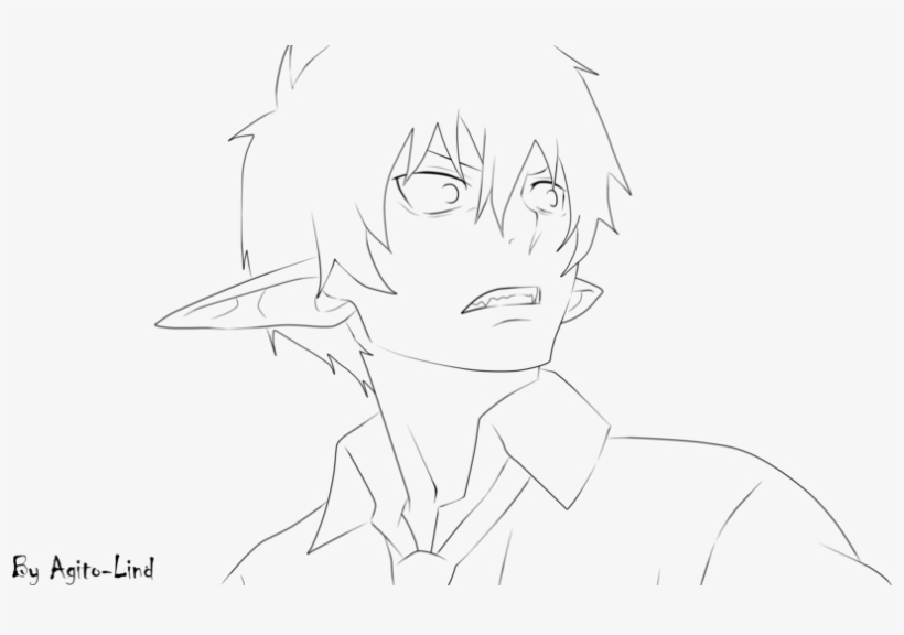 Free Printable Coloring Picture Of Soul Eater Online - Blue Exorcist - Free  Transparent PNG Download - PNGkey