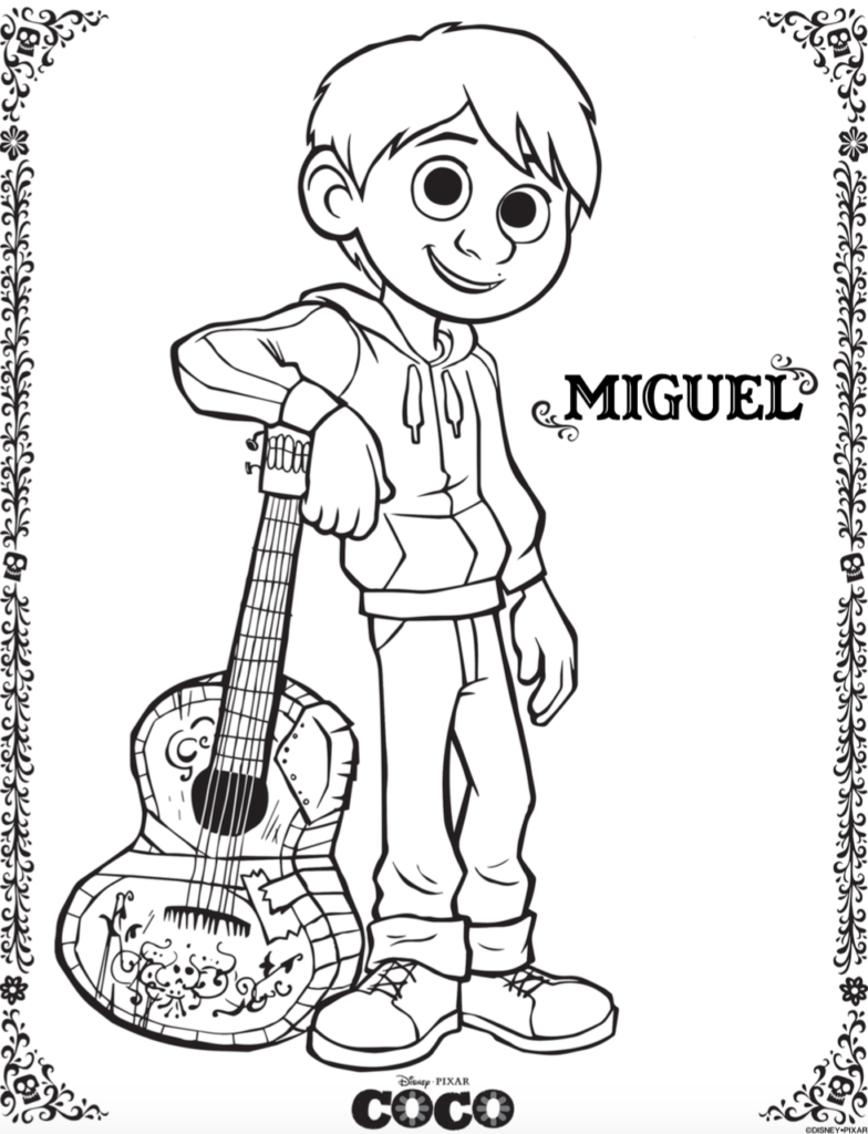 Coco Coloring Pages - Best Coloring Pages For Kids