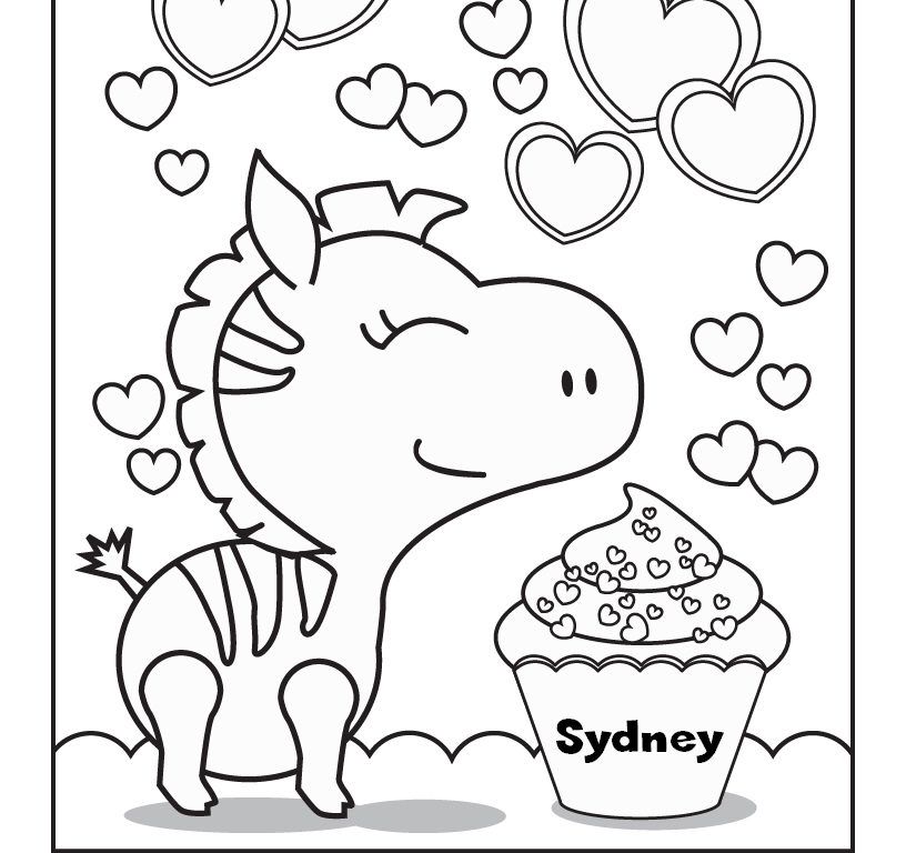 Sydney your name coloring pages - LifeSupp.com