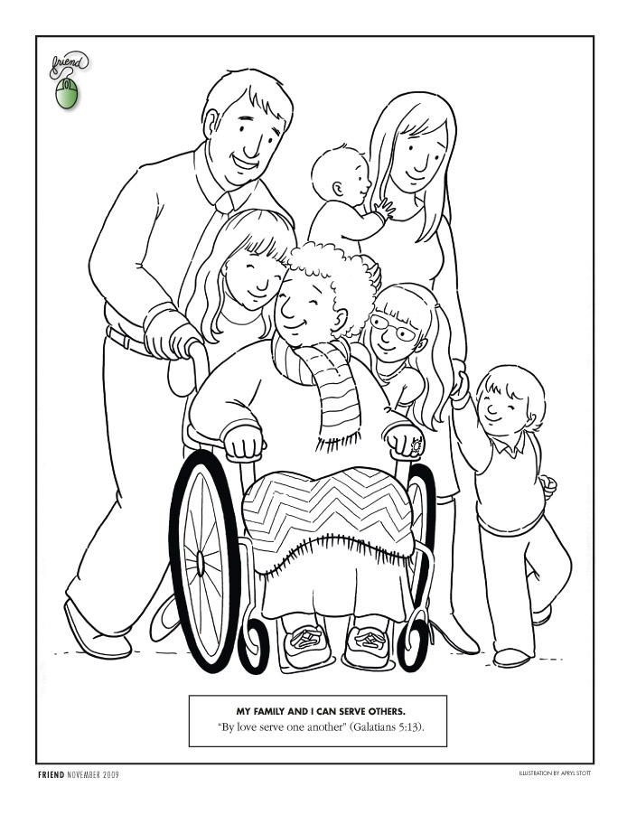Love One Another Coloring Pages Page 1