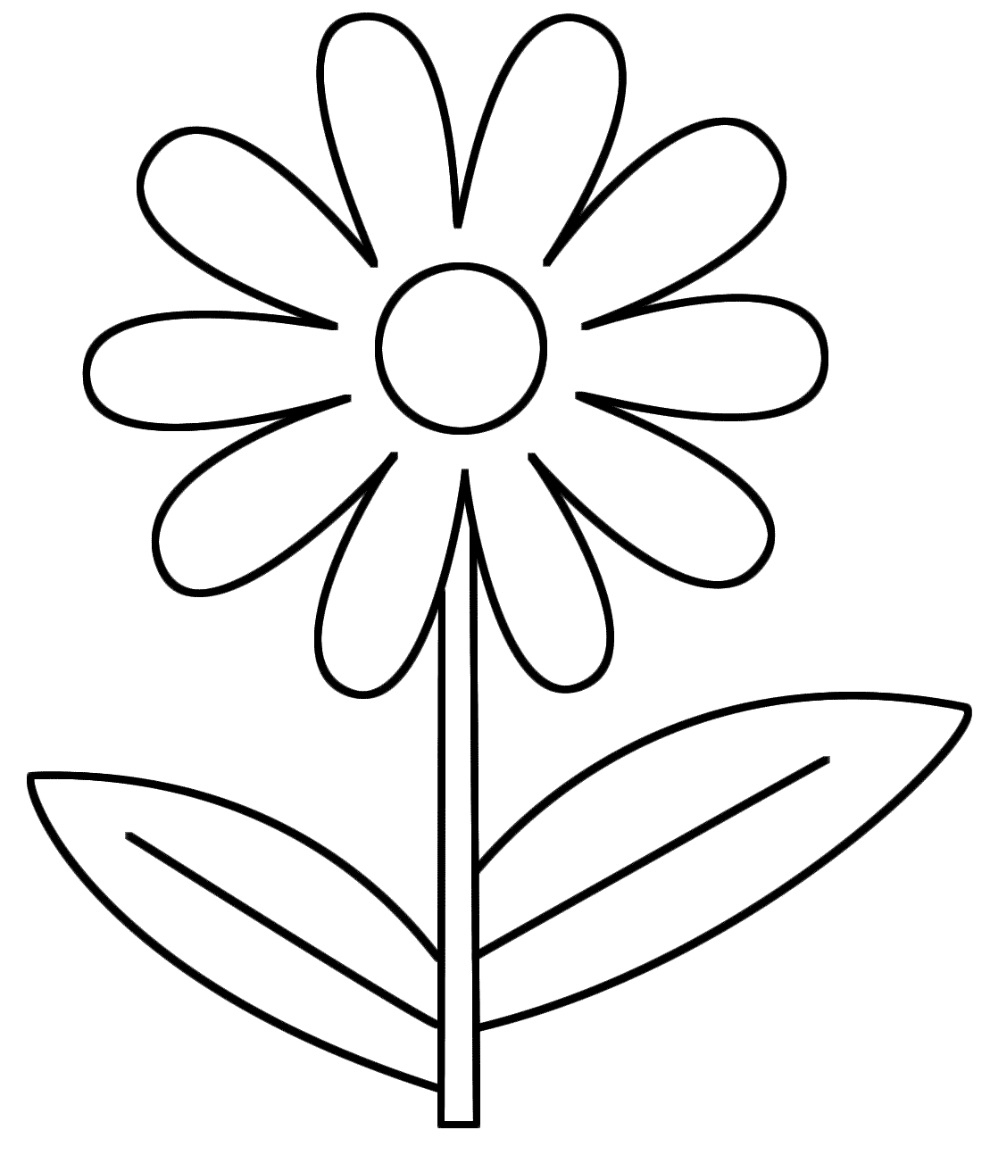 Coloring Pages Free Flowers - Coloring