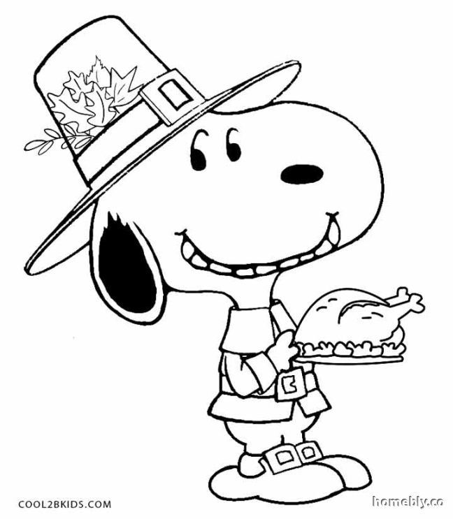 Snoopy Coloring Pages Printable for Kids | Best DIY Coloring Pages