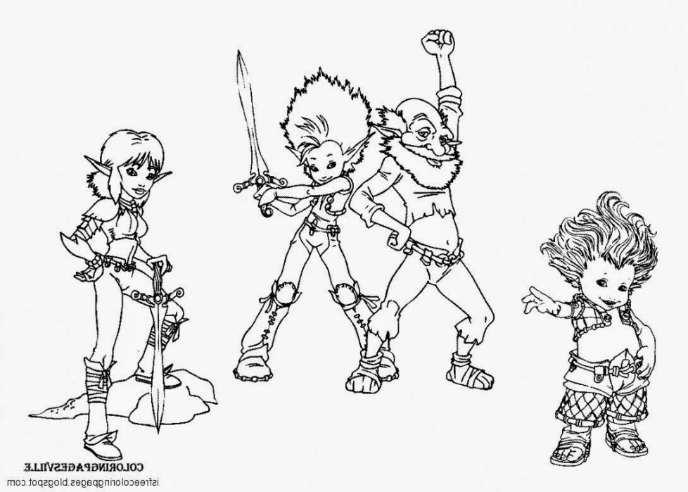 Arthur And The Minimoys Coloring Pages Â» Coloring Pages Kids