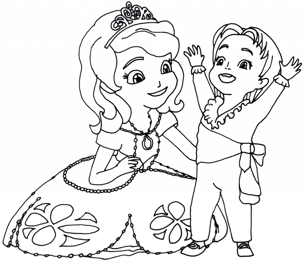 30 Sofia The First Coloring Pages - ColoringStar