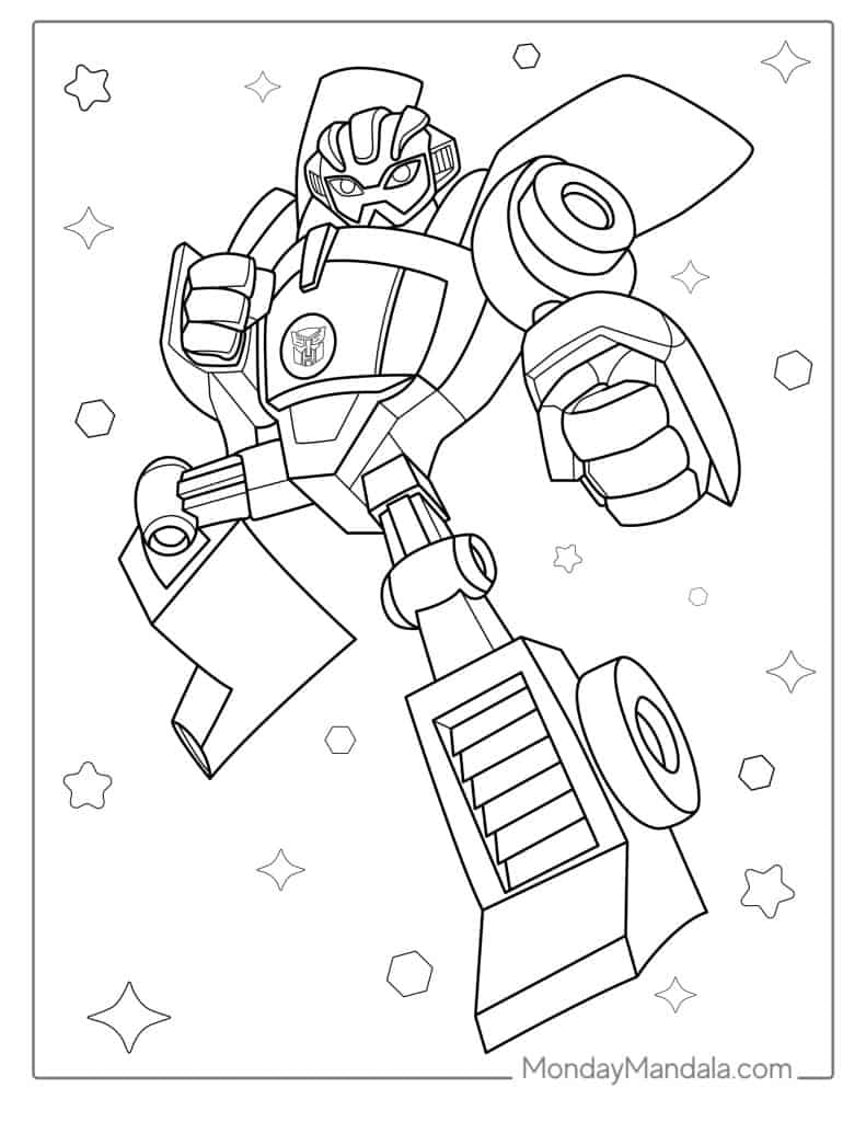 50 Transformers Coloring Pages (Free PDF Printables)