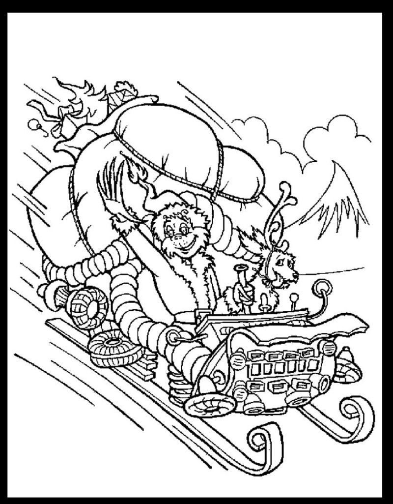 Mr Grinch Coloring Pages Seussville Grinch Coloring Pages. Kids ...