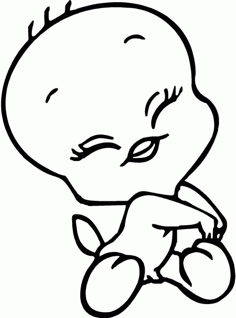 Ba Tweety Bird Coloring Pages Az Coloring Pages with Baby Tweety ...