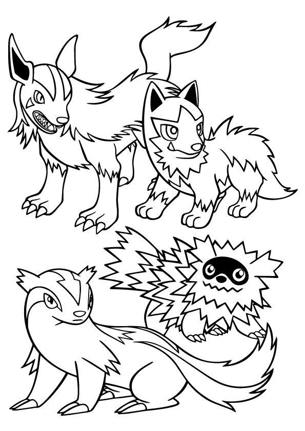 Mightyena-Poochyena-Zigzagoon-Linoone | Pokemon coloring pages, Horse coloring  pages, Pokemon coloring