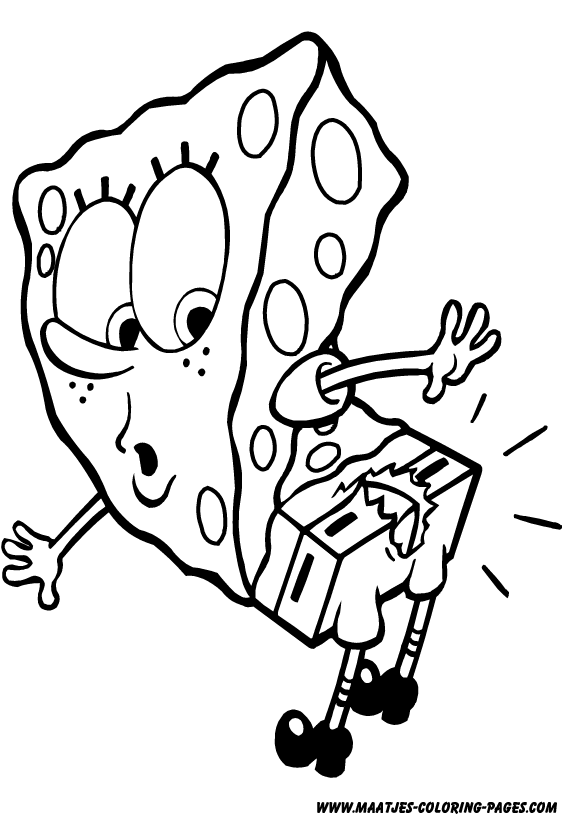 Spongebob Coloring Pages 2011-10-12 | Coloring Page