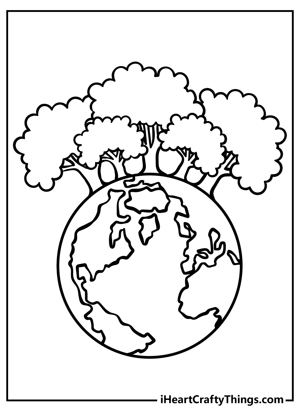 Printable Earth Coloring Pages (Updated 2023)