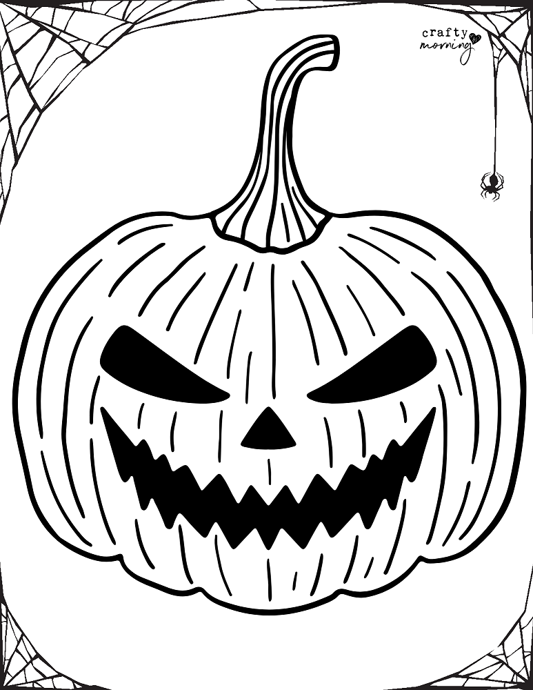 Free Printable Pumpkin Coloring Pages ...