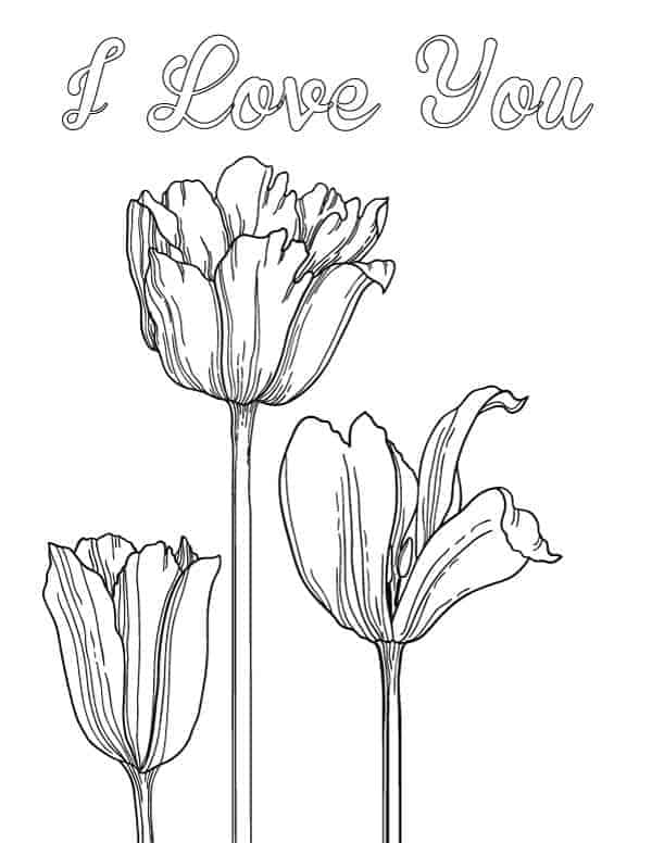 3 Mother's Day Coloring Pages - Handmade in the Heartland