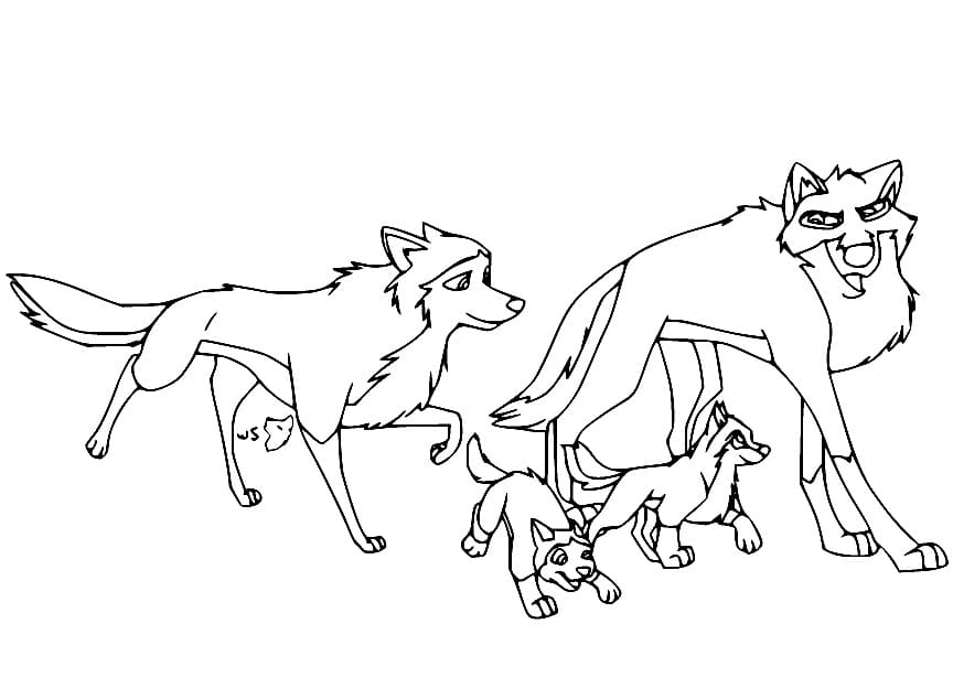 Steele the Sled Dog Coloring Page - Free Printable Coloring Pages for Kids