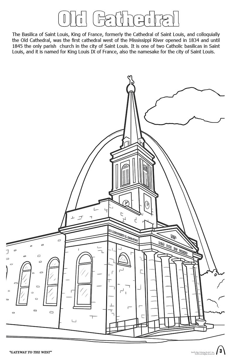 Coloring in Saint Louis Giant Tablet Coloring and Activity Book