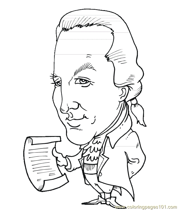 John Adams Coloring Page for Kids - Free Others Printable Coloring Pages  Online for Kids - ColoringPages101.com | Coloring Pages for Kids