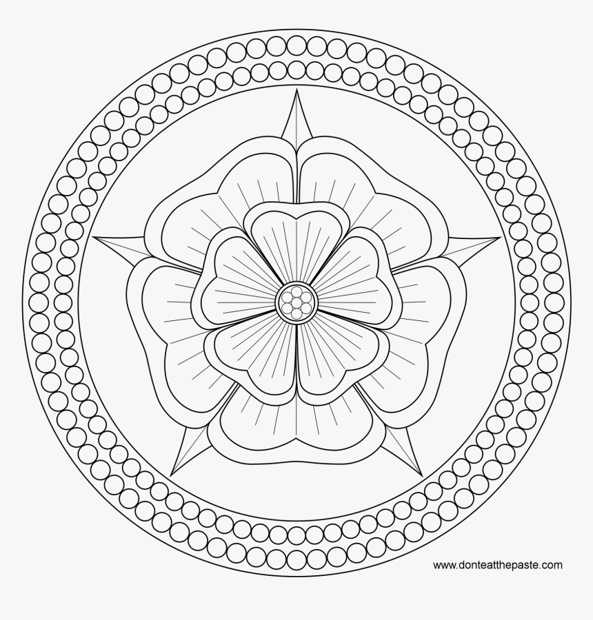 Zen Mandala Coloring Pages - Coloring For Adults Hd, HD Png ...