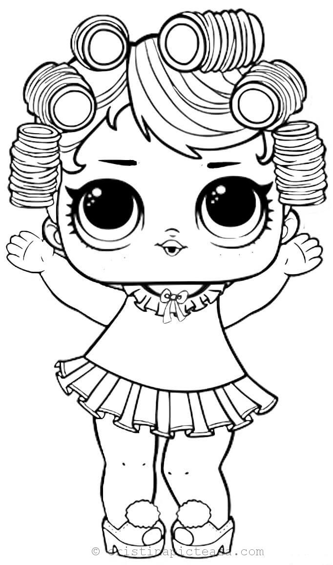 LOL Coloring pages - Lol Dolls for Coloring and Painting