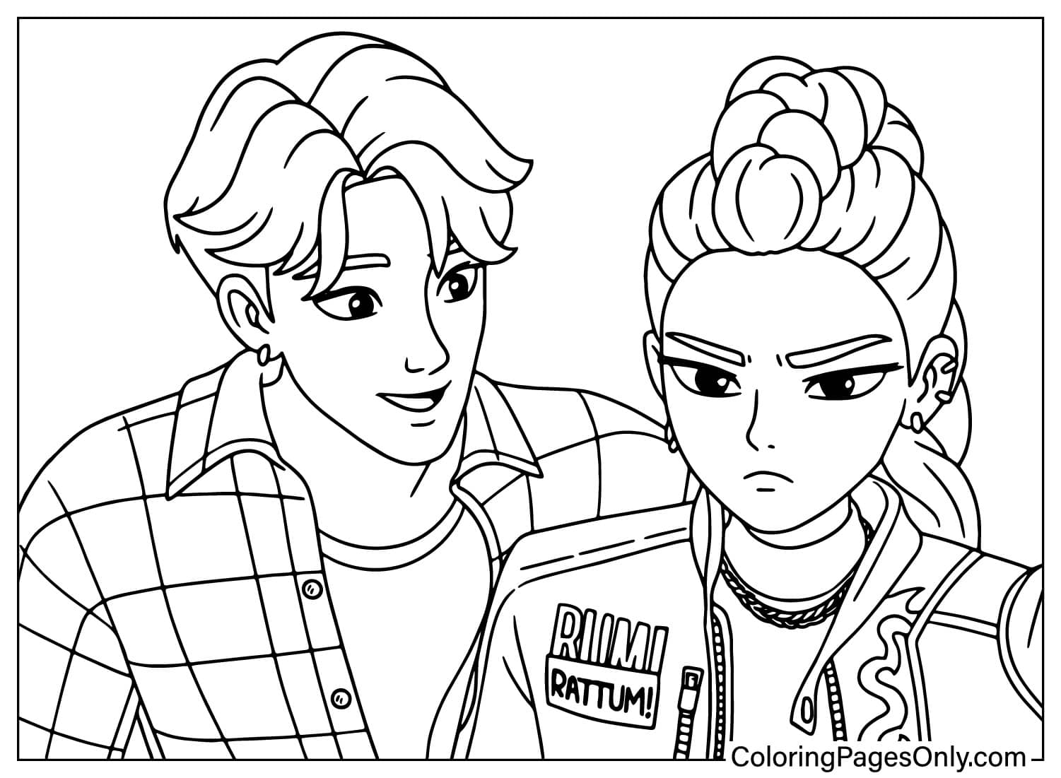 30+ Kpop Demon Hunters Coloring Pages - Free Printable PDF & Online Coloring