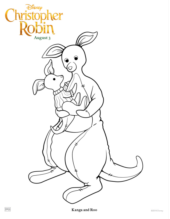 Christopher Robin Coloring Pages ...