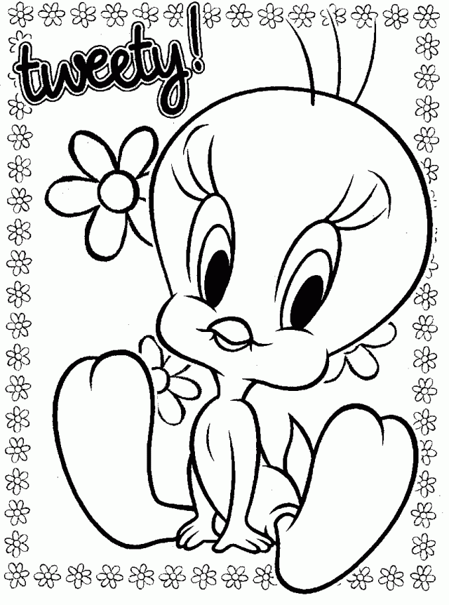 Tweety Bird Coloring Pages 10232 Coloring Page