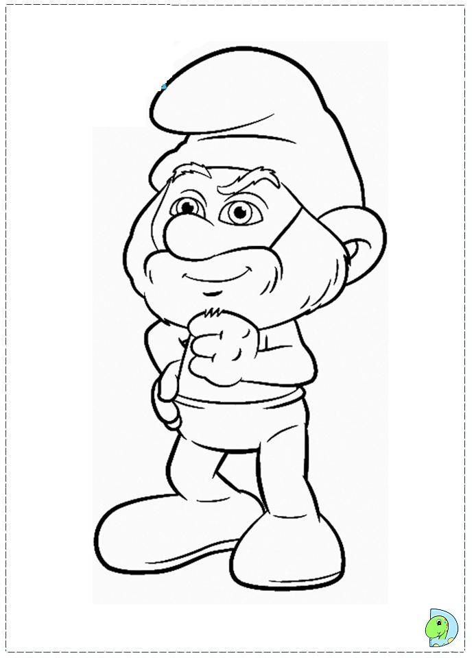 Smurf babies Colouring Pages (page 2)