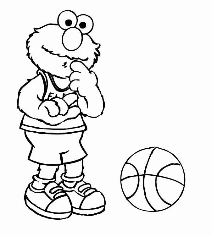 Elmo Printable Coloring Pages | Fun Printable