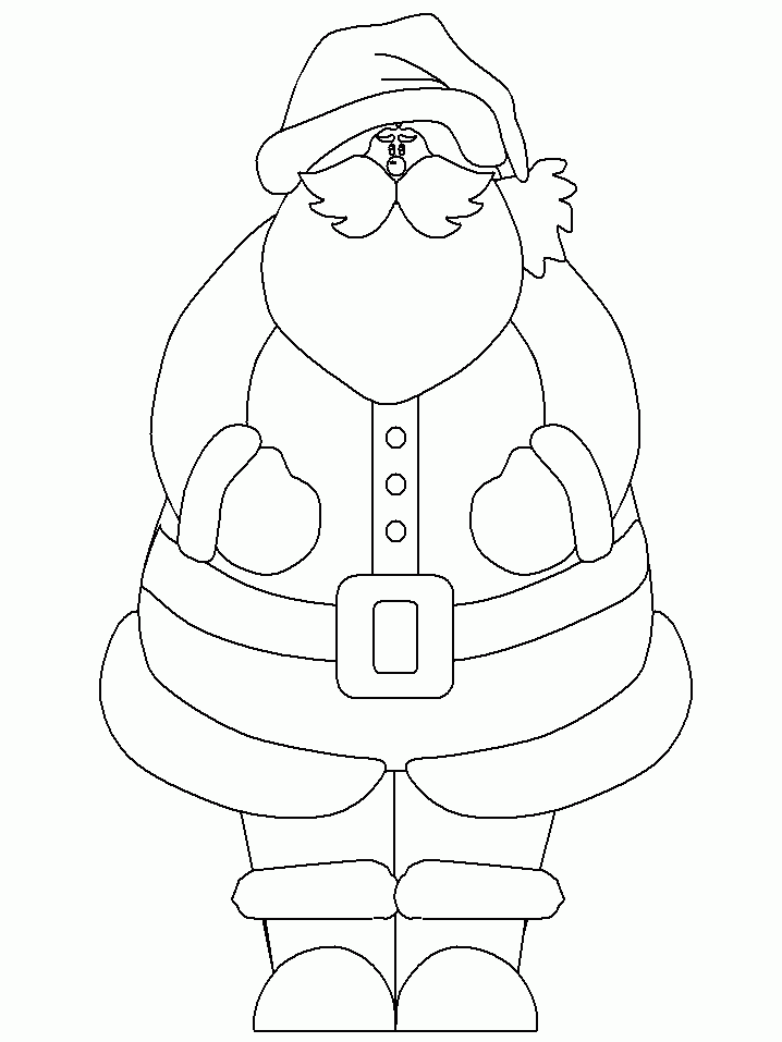 Imagenes y fotos: Dibujos de Santa Claus para Pintar, parte 3