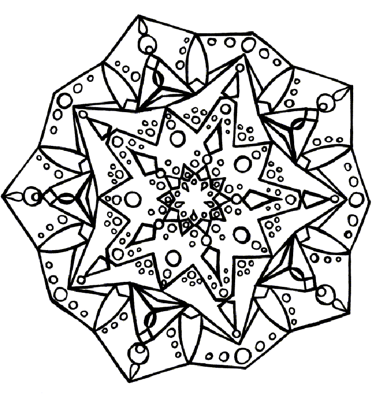 Mandala Coloring Pages Free PrintableFree coloring pages for kids 